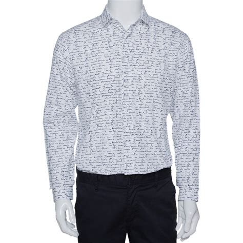 Dior long sleeve shirt men